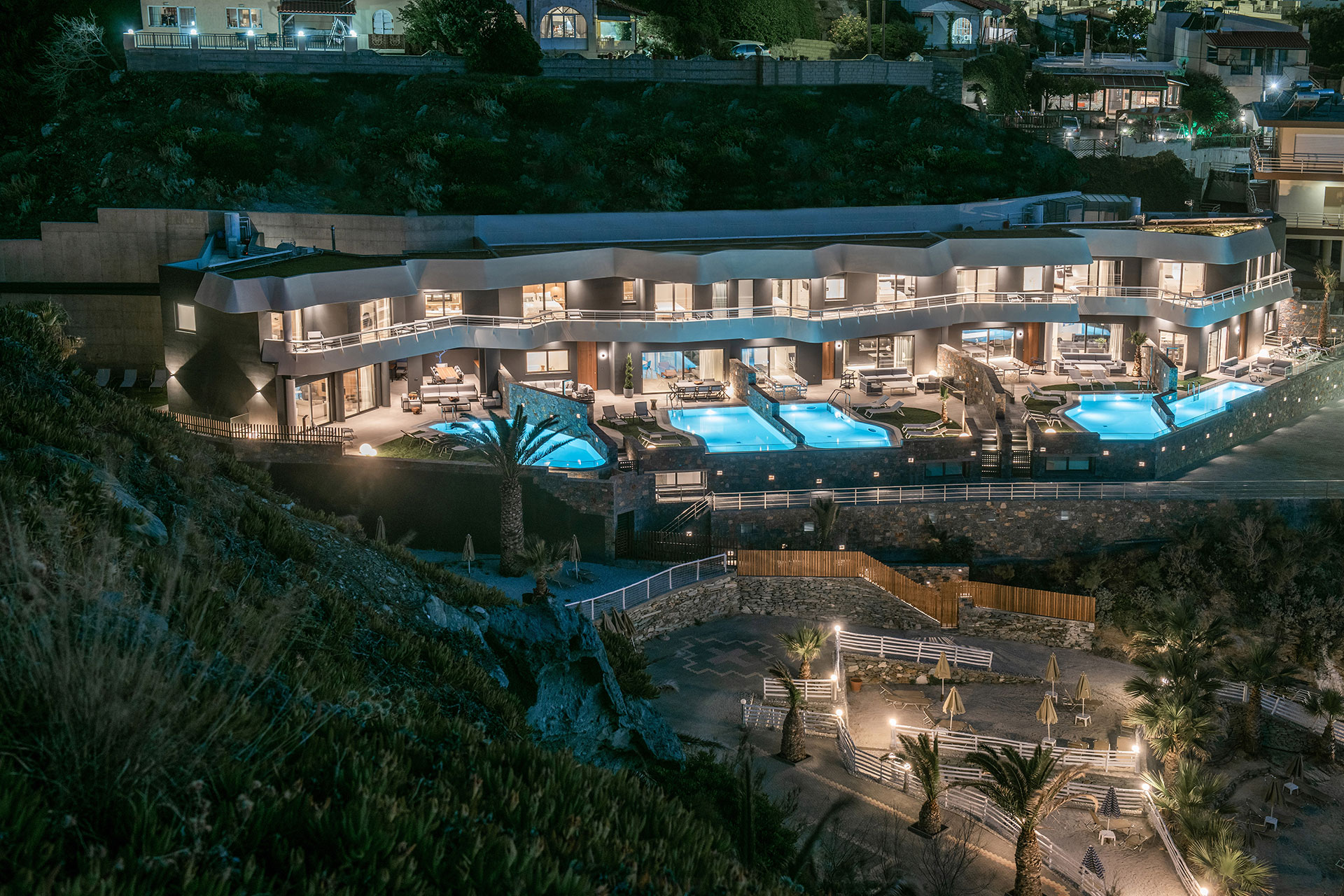 Beachfront villa for sale in Crete