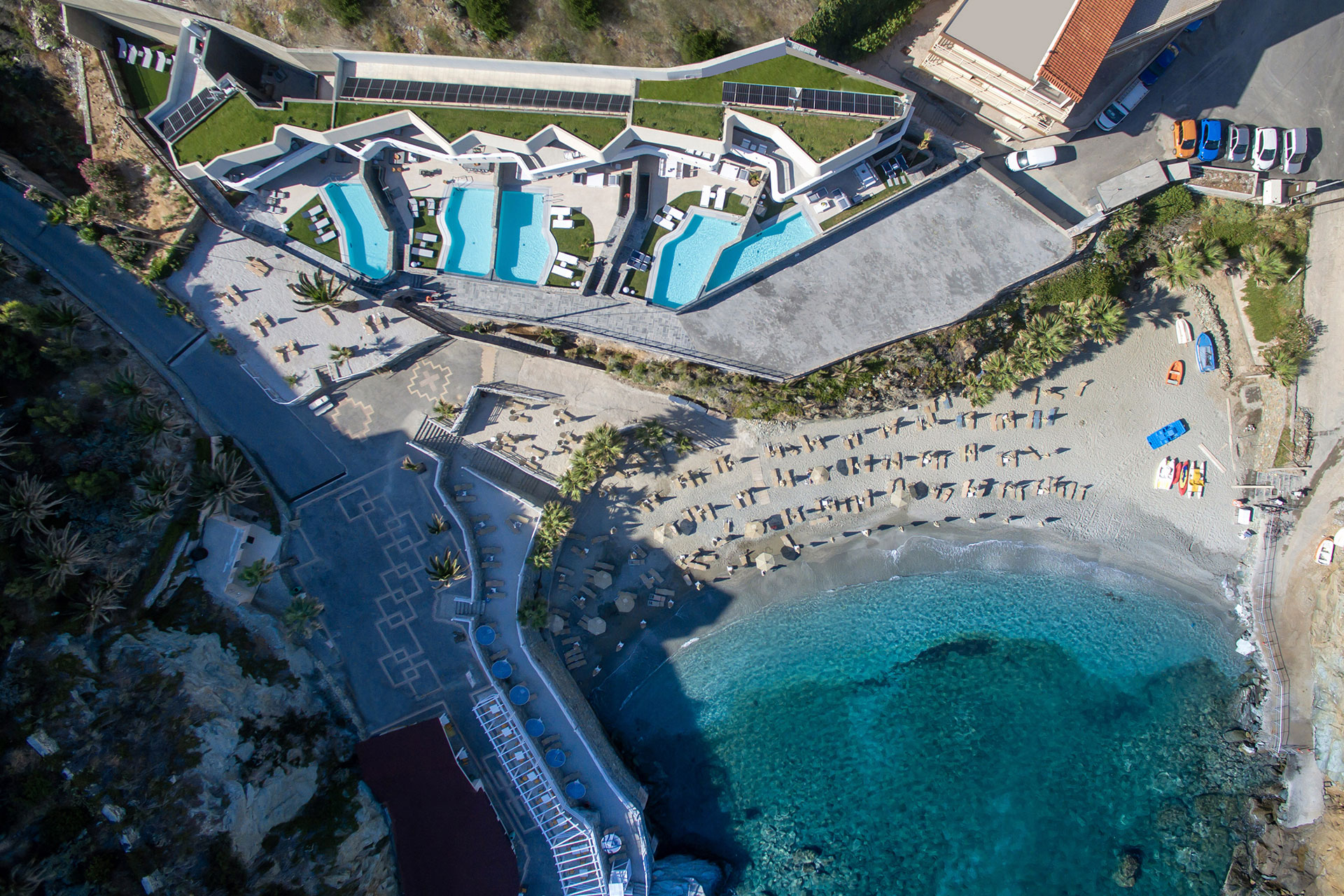 Beachfront villa for sale in Crete