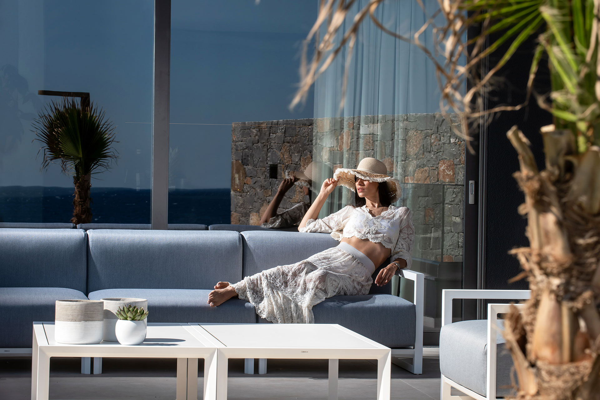 Beachfront villa for sale in Crete