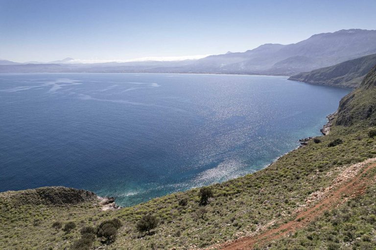 Oceanfront villa with marina in Chania for sale