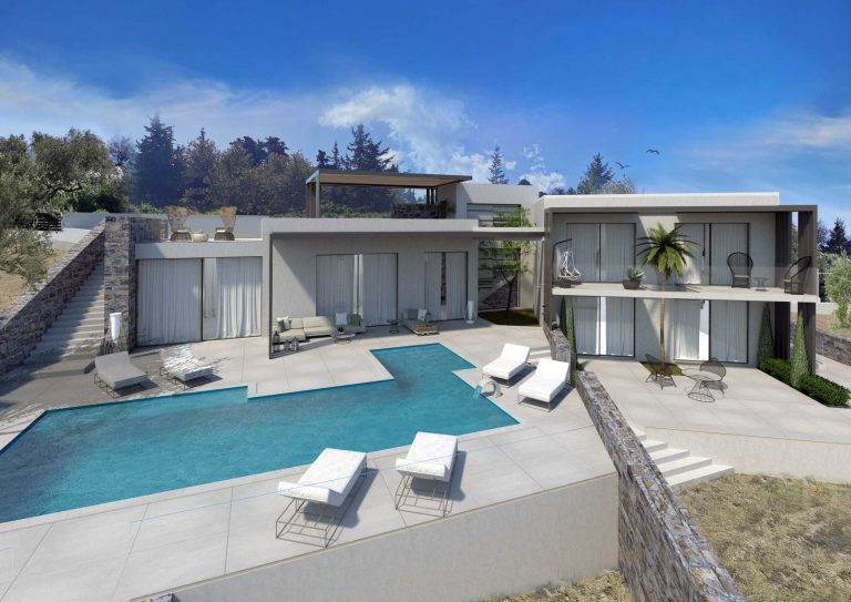 Plot with permit in Chania Crete for sale