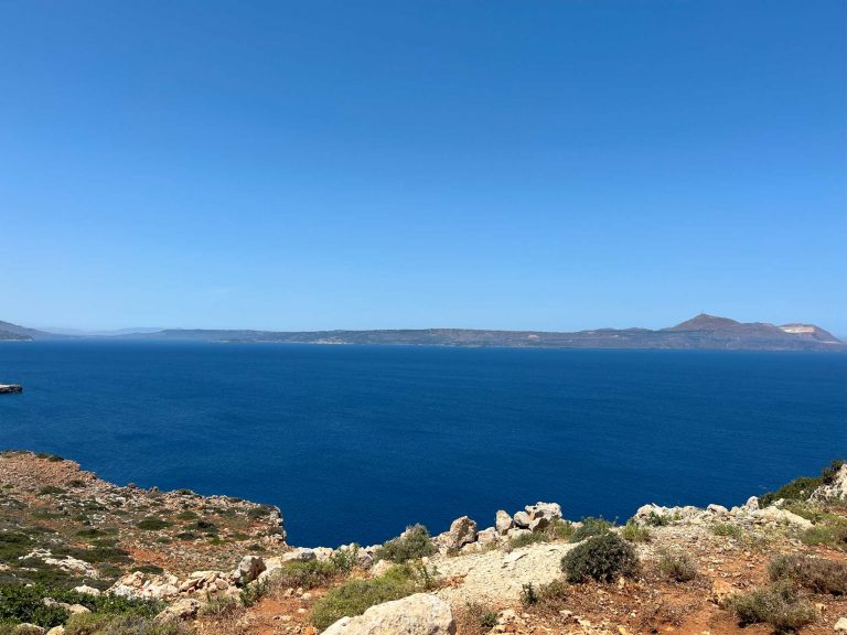 Seafront land for sale in Crete