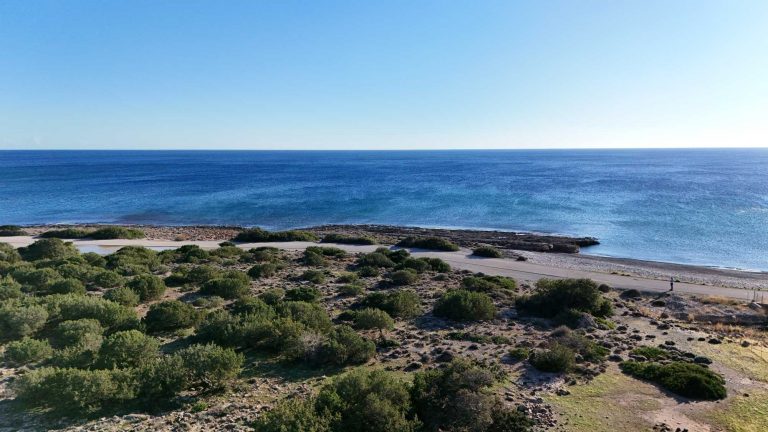 Seafront plot in Chania Crete for sale