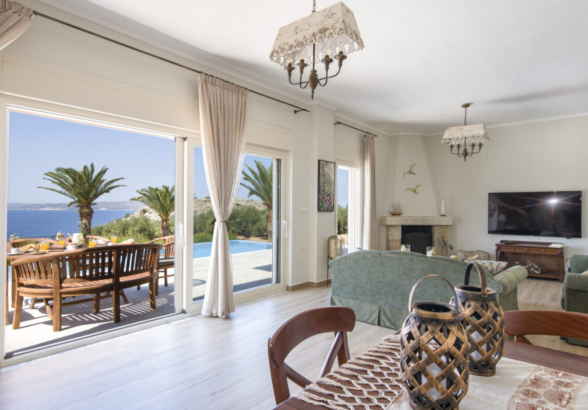 Seafront villa for sale in Apokoronas Chania Crete