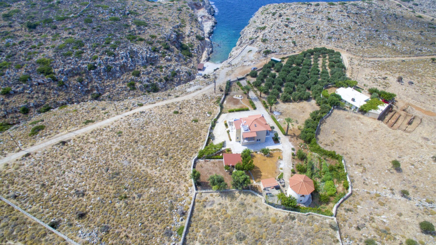 Seafront villa for sale in Apokoronas Chania Crete