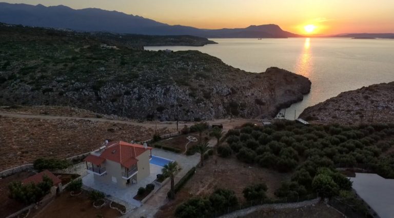 Seafront villa for sale in Apokoronas Chania Crete