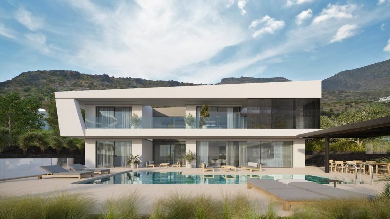 Seafront villa for sale in Crete Greece - External