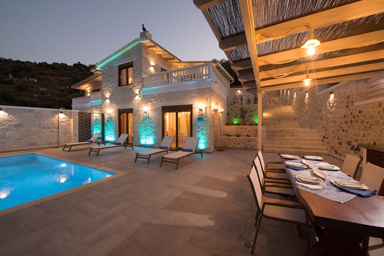 Stone villas for sale in Heraklion Crete - External